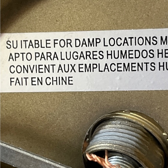 Chandelier Brass with Crystals - Picture 10 of 12